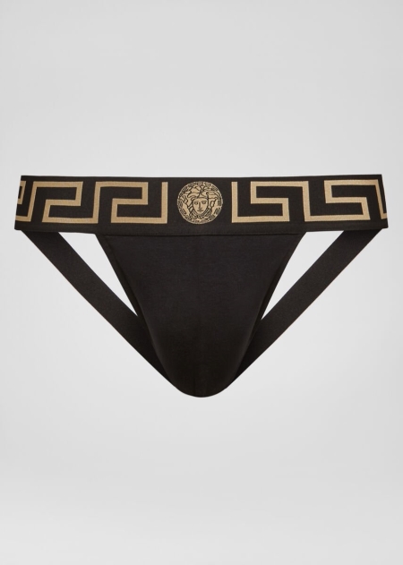 Versace Greca Border Jock Strap Kalsonger Herr - 932675QPF